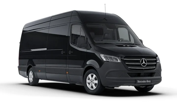 14 passenger shuttle van exterior